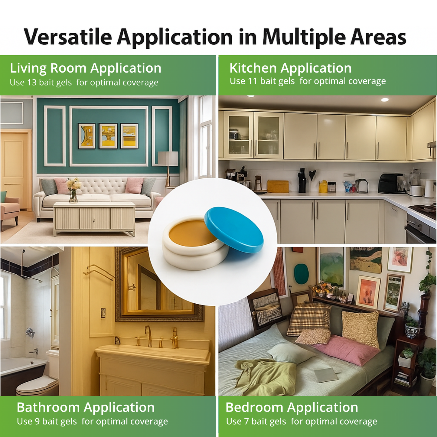 Advanced Cockroach Killer Gel | Buy 1 Get 1 Free