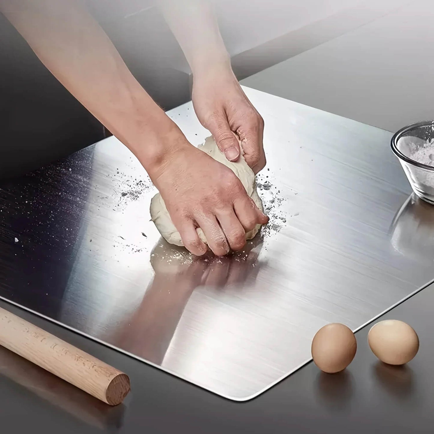 Premium Stainless Steel Chopping Board | Ultra Hygienic & Durable