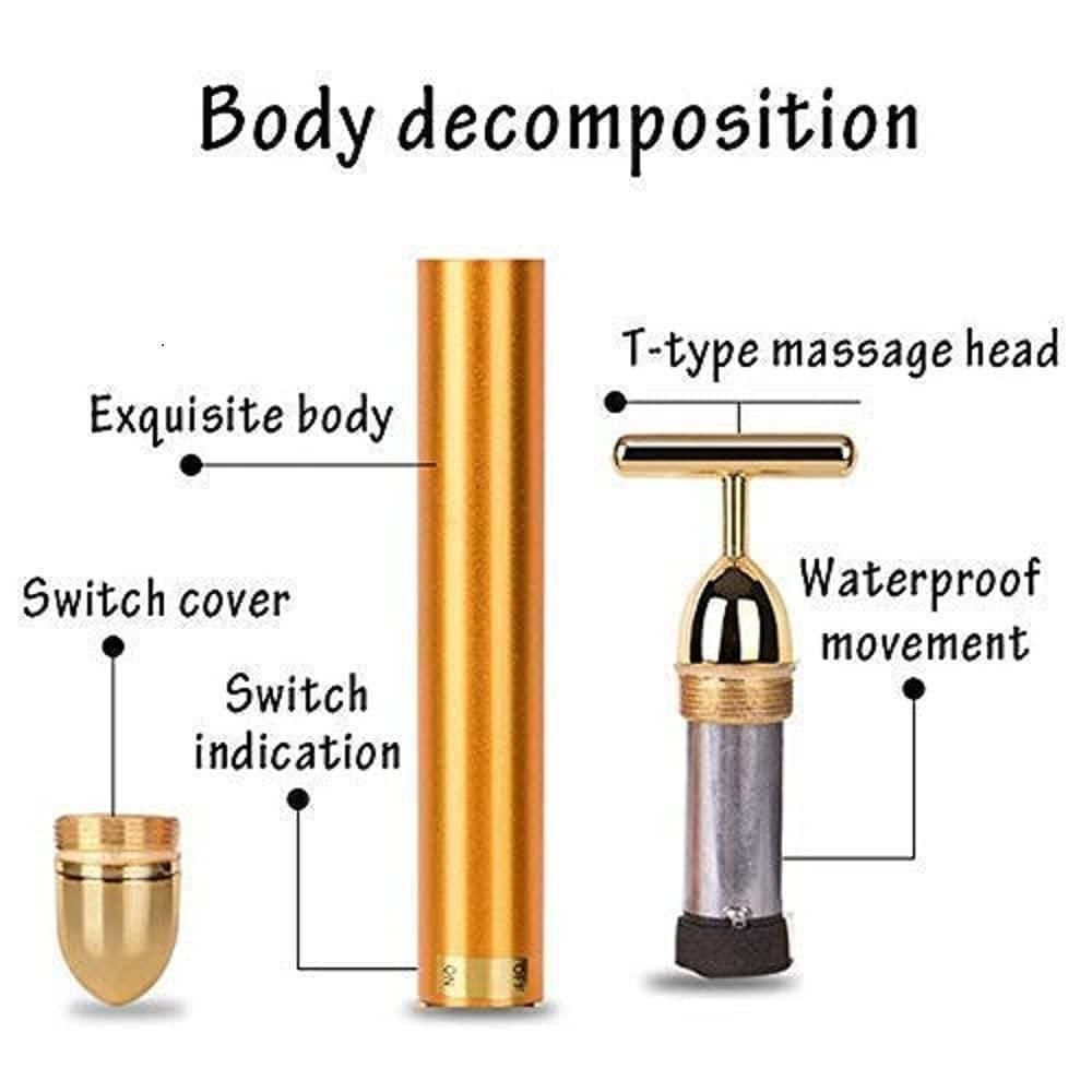 24K Gold Electric Facial Massager (50% OFF)