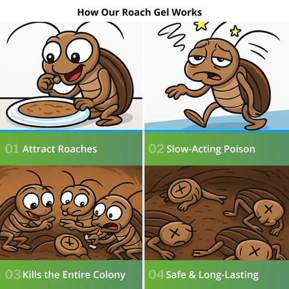 Cockroach Killer Gel (Pack of 2)