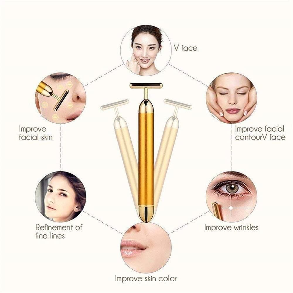 24K Gold Electric Facial Massager (50% OFF)