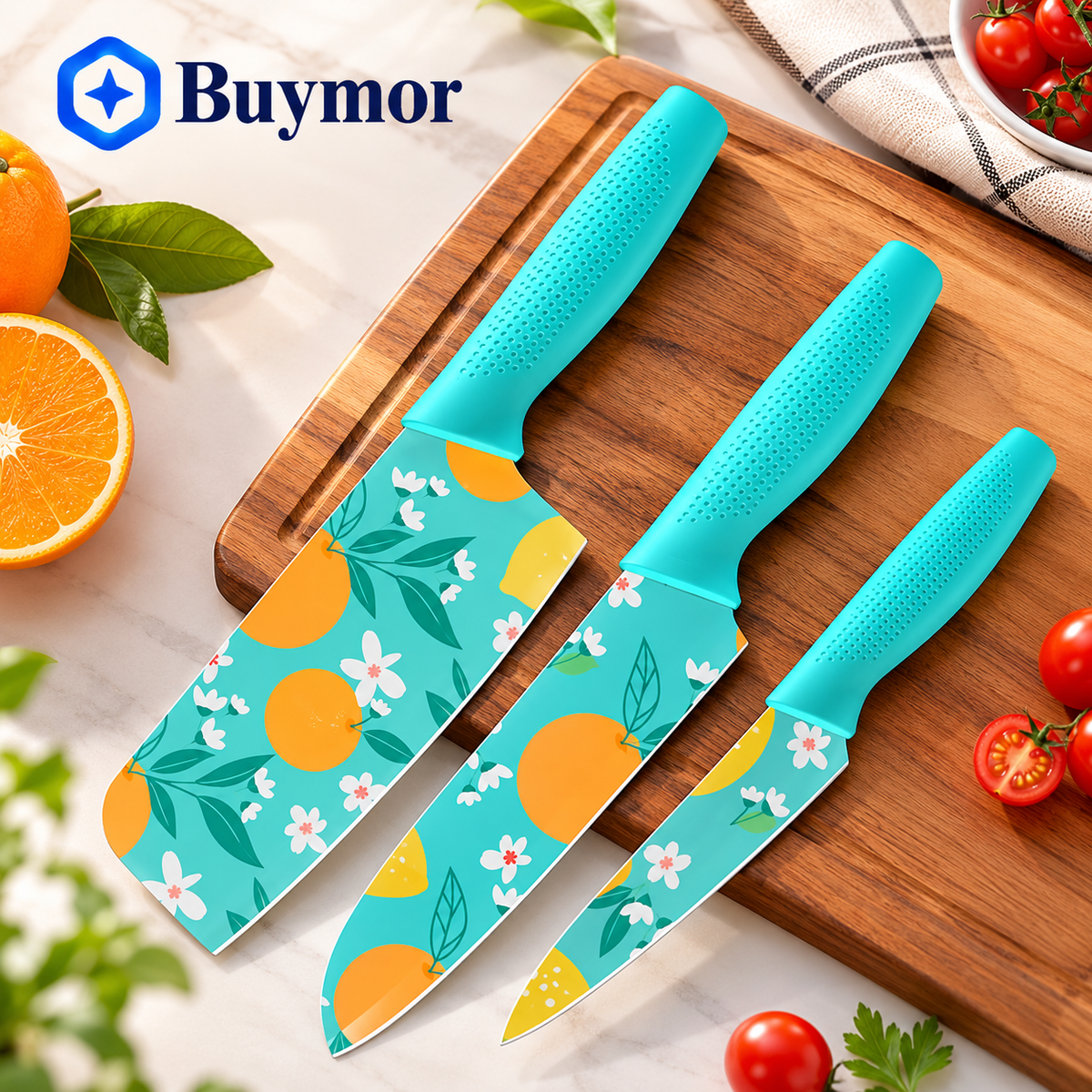 Knife Set for Kitchen Professional 3 Pieces