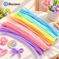 100 PC PASTEL COLOURS PIPE CLEANERS