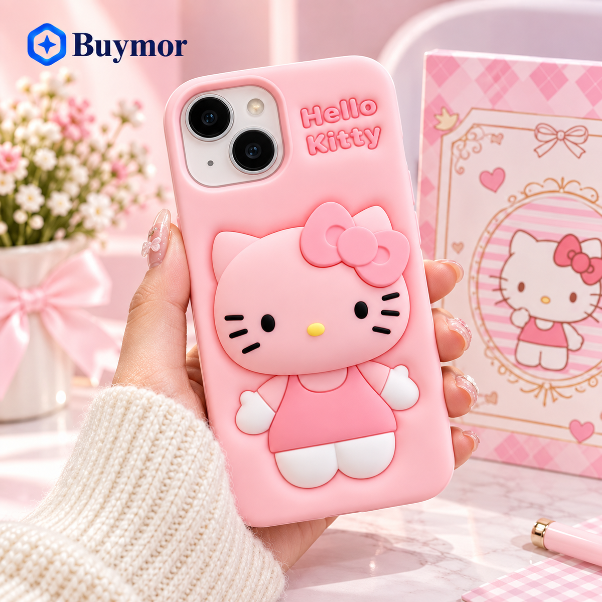 cute hello kitty apple Iphone 13 case