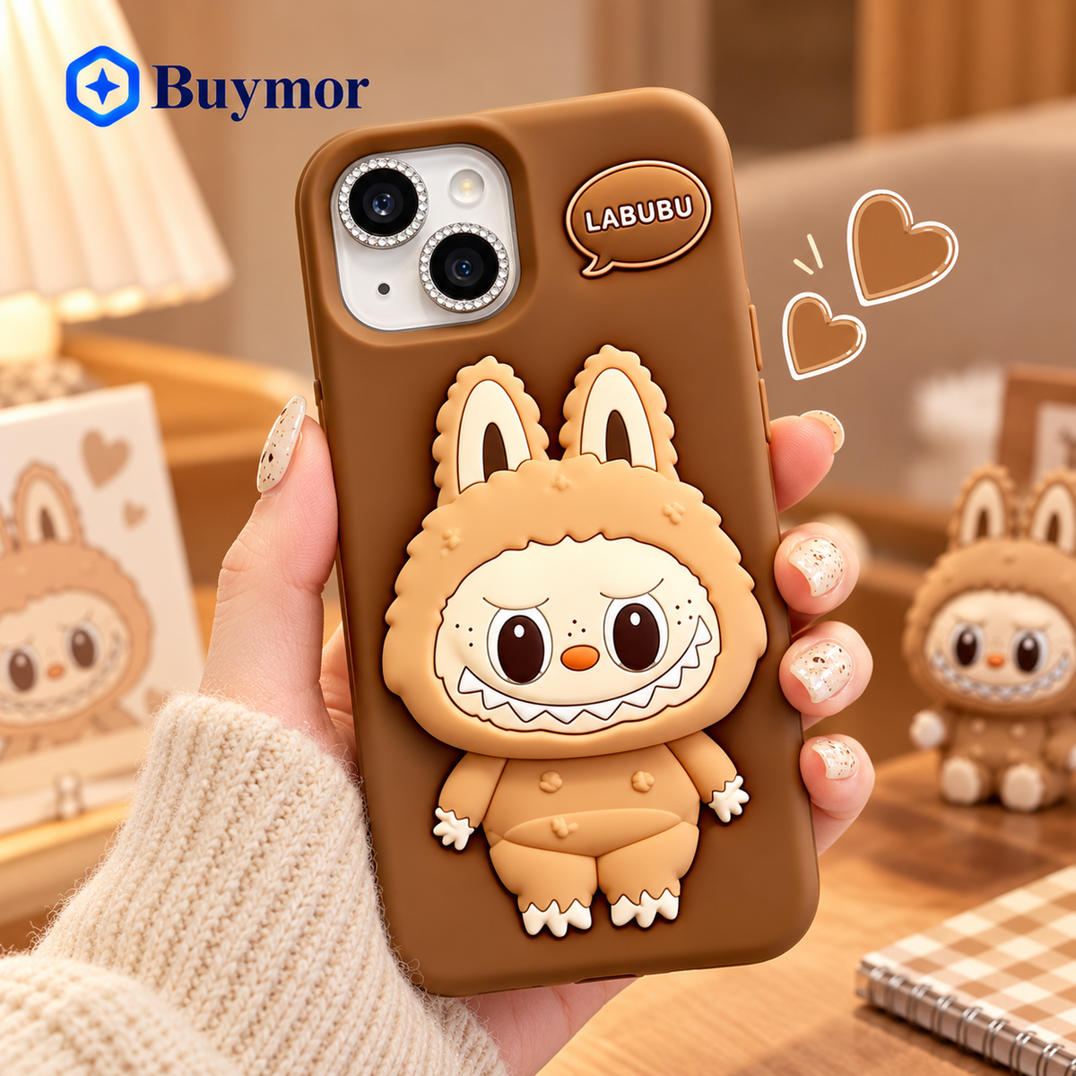 Labubu Cover for i-Phone 15