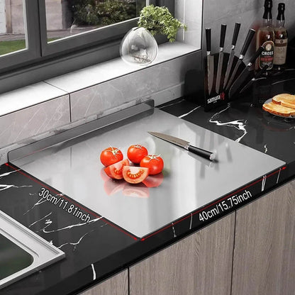Premium Stainless Steel Chopping Board | Ultra Hygienic & Durable