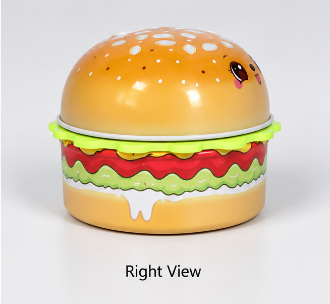 Burger money Bank For Kids