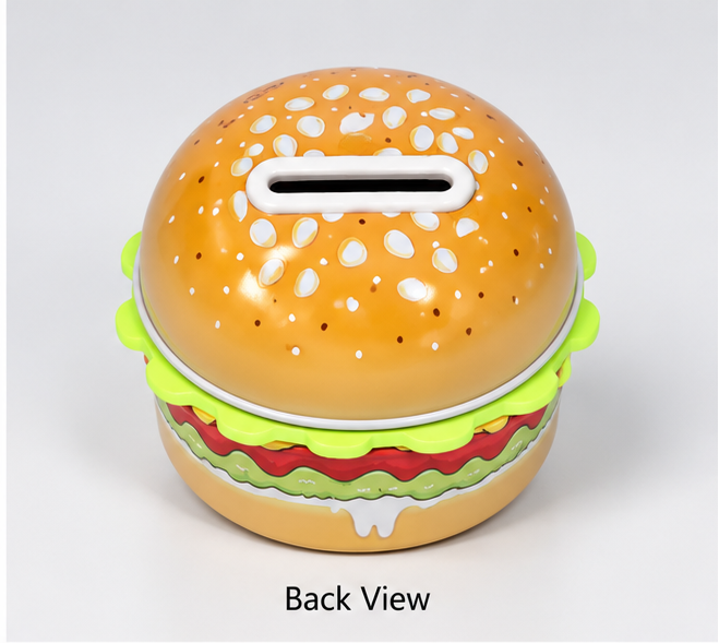 Burger money Bank For Kids